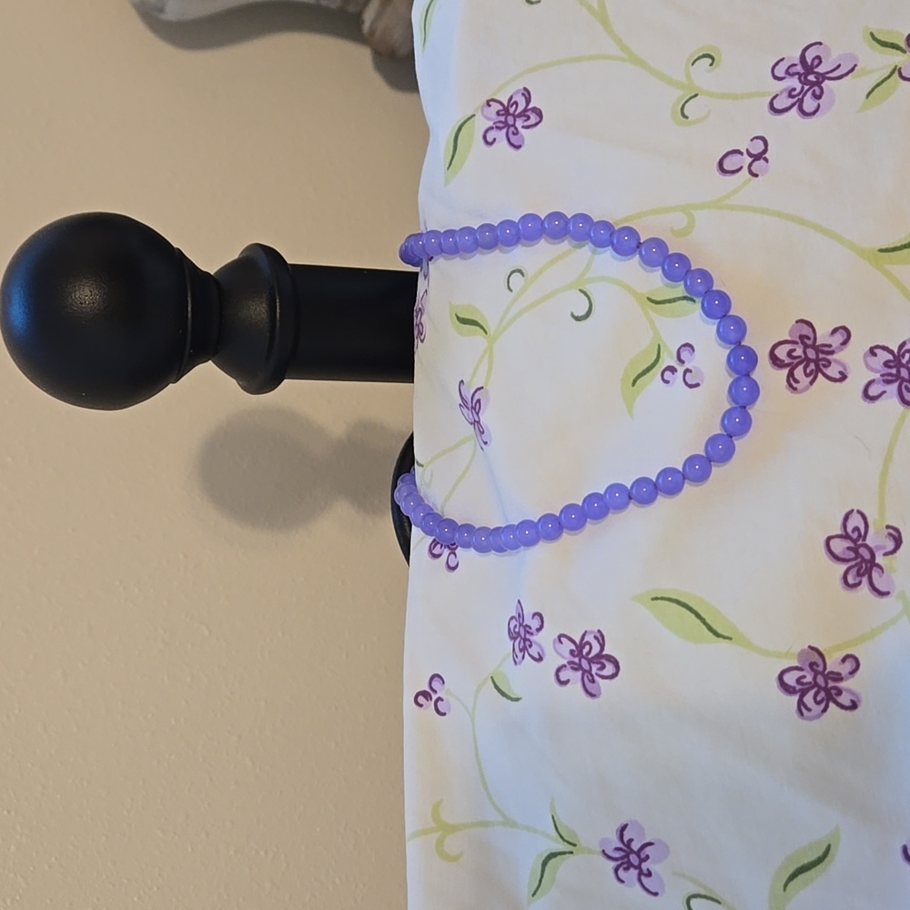 Purple Jade Necklace